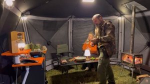 Atik Ailesi КЕМПИНГ ПОД ПРОЛИВНЫМ ДОЖДЁМ С НАШИМ КЕМПЕРОМ