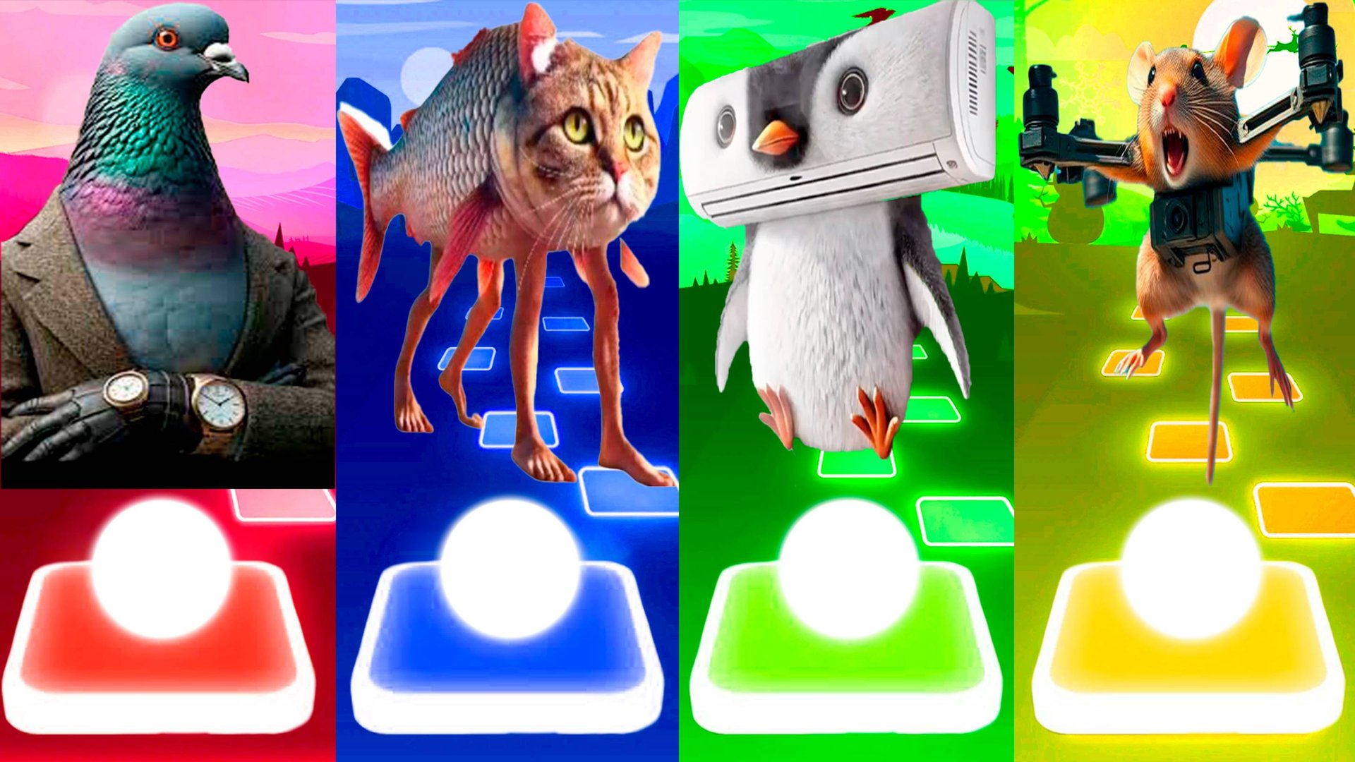 ШПИОНИРО ГОЛУБИРО 🆚 ТРУЛИМЕРО ТРУЛИЧИНА 🆚 ПИНГВИНАТОР ТЕРМОРЕГУЛЯТОР 🆚 МАУСИНИ КВОДРО | №277 смотреть онлайн