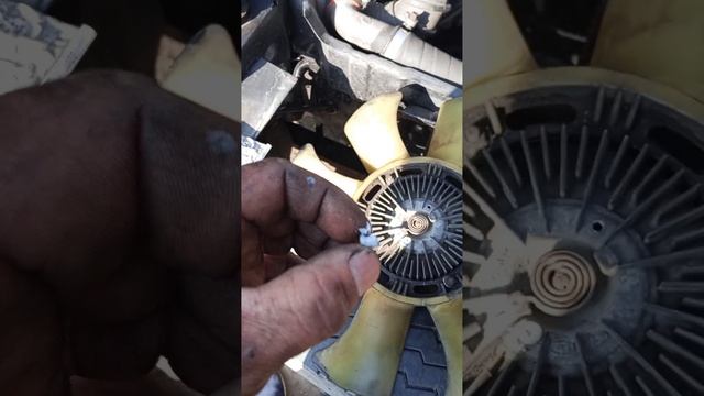 восстановление вискомуфты хундай Hd78