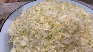 Квашеная капуста. Быстро, легко и просто
