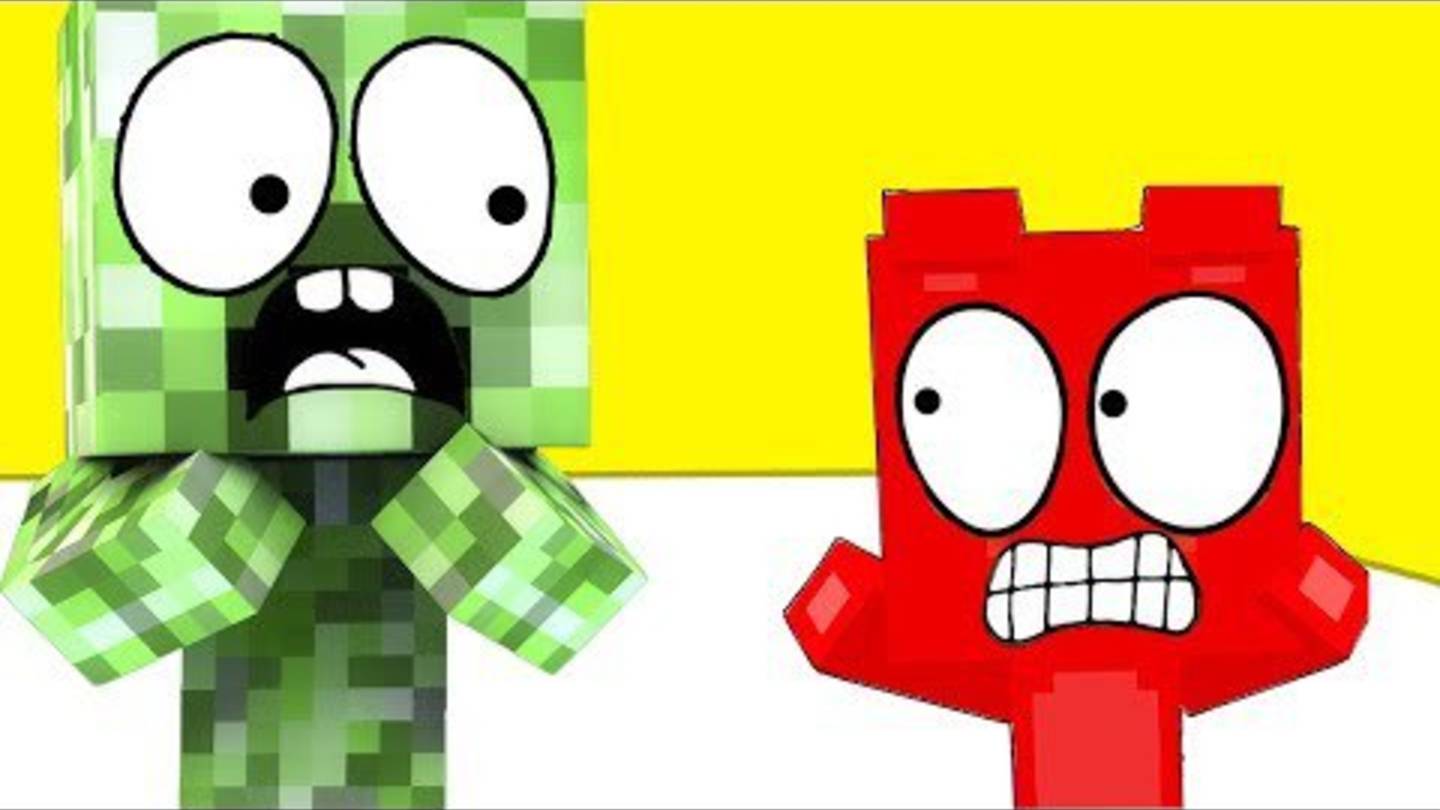 КРИПЕР КРИПИ И ЖЕЛЕЙНЫЙ МЕДВЕДЬ В МАЙНКРАФТ! ЖИЗНЬ НУБИКА В MINECRAFT! ДОМ ПРО НУБА ! смотреть онлайн