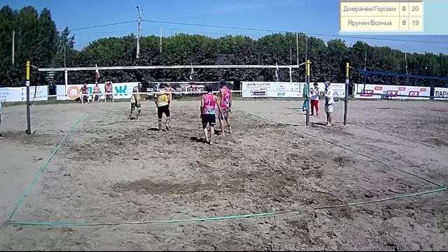 Турнир имени С.А. Маркова 2022г. Матч за 3 место командами Домрачем/Горских и Ярунин/Возных