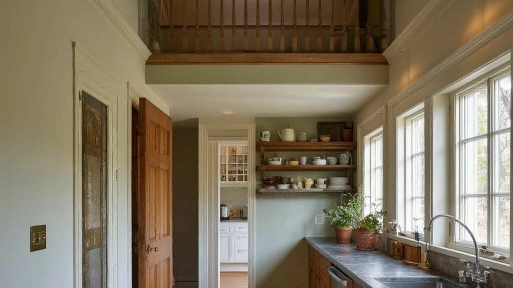 Антресоль: Меняем распашные дверки на купейные. смотреть онлайн