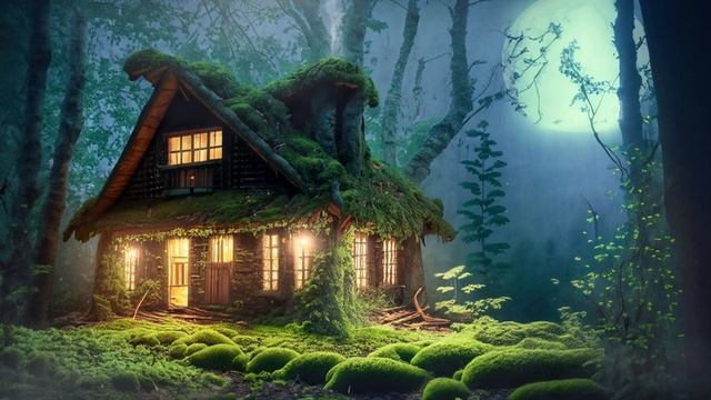 Спокойствие леса - Расслабляющая музыка для сна, фоновая музыка с фортепьяно смотреть онлайн