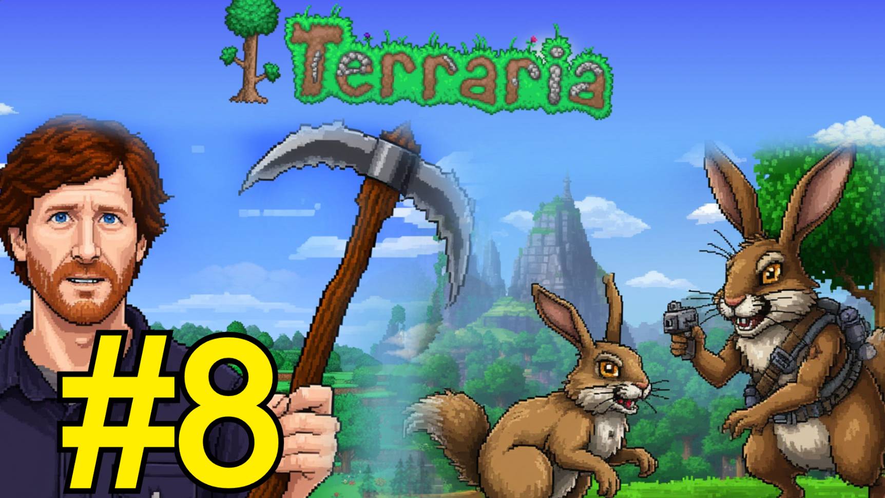 Terraria Прохождение(2025) ч8 Подземелье страха и боли смотреть онлайн