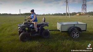 Прицеп для квадроцикла своими руками