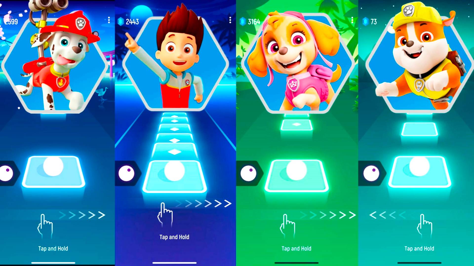 Мультики для Детей Paw Patrol Megamix - Райдер, Маршалл, Крепыш, Скай смотреть онлайн