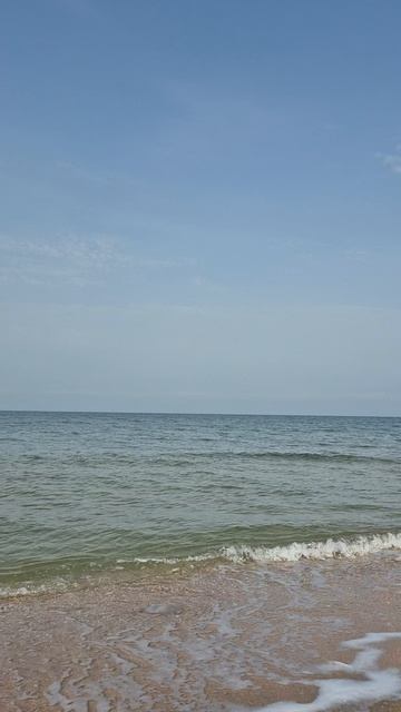 Крым, Азовское море, посёлок Новоотрадное. Воздух +15°, море +12°, 8 ноября 2025г. смотреть онлайн