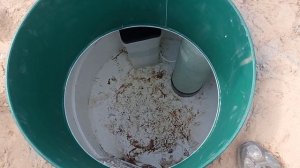 Установка системы очистки воды в отдельном кессоне