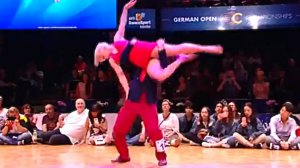 Первое место на чемпионате Европы по буги-вуги — Сондре и Таня. #Танцы