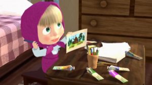 Маша и медведь. Спокойной ночи. мультфильм игра