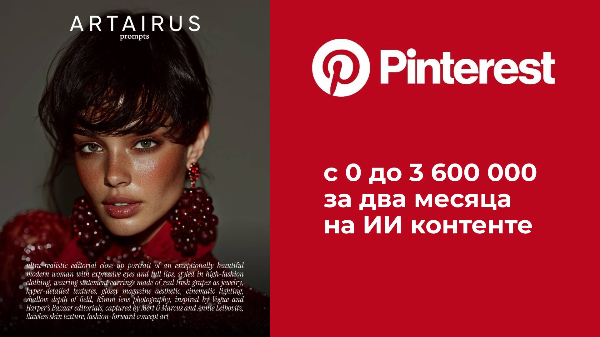 Продвижение на Pinterest. C 0 до 3 600 000 за 2 месяца на Pinterest.