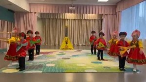 Танец «Балалайка» старшая группа детского сада