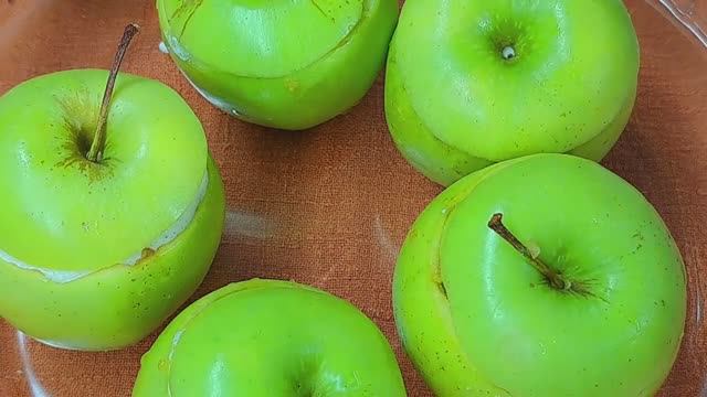 Запечённые яблоки с творогом!🍏🍏🍏 смотреть онлайн