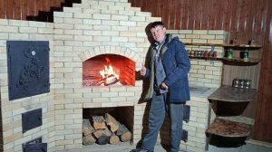 Евгений из Г. Свирск, построил по нашему проекту печной комплекс с коптильней.