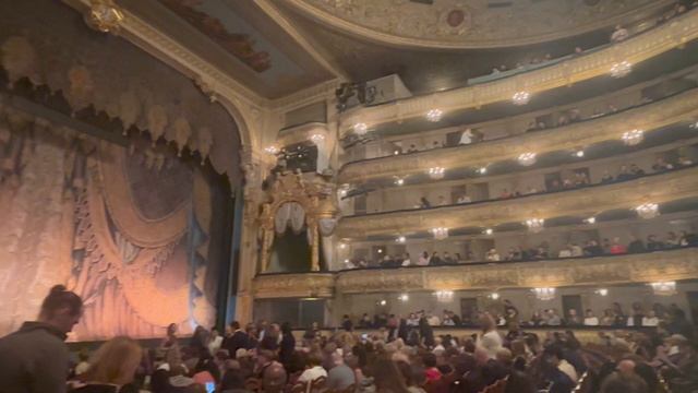 Царские интерьеры Мариинского театра в Санкт-Петербурге