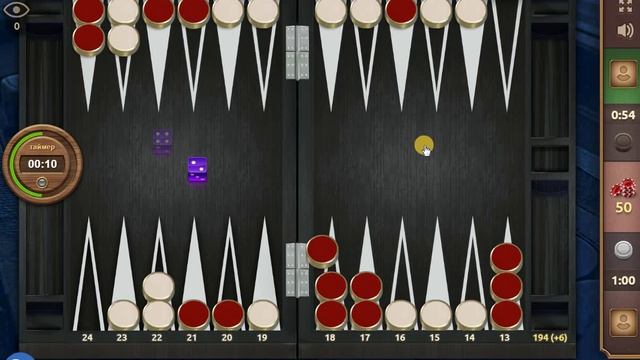 Длинные нарды 37 - 20. Вспотел смотреть онлайн