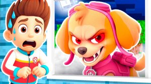 СКАЙ EXE ЗАРАЗИЛА ЩЕНЯЧИЙ ПАТРУЛЬ и НАПАЛА на РАЙДЕРА АПОКАЛИПСИС МОНСТРОВ в МАЙНКРАФТ