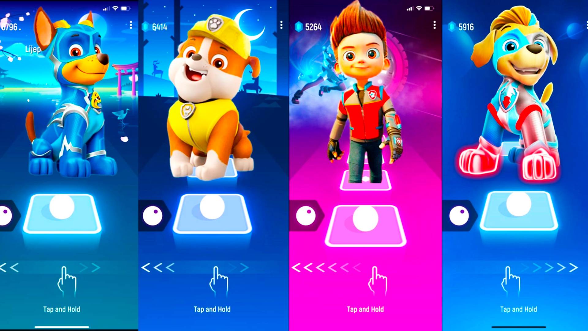 Мультики для Детей Paw Patrol Megamix - Гончик, Крепыш, Райдер, Эл смотреть онлайн