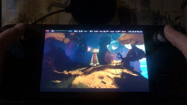 Keeper геймплей на Steam Deck LCD