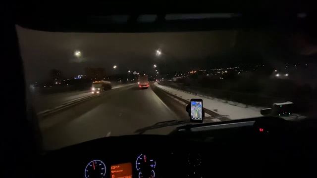 Завис на разгрузке в Уфе. Итеко. Очередь на заправке СПГ