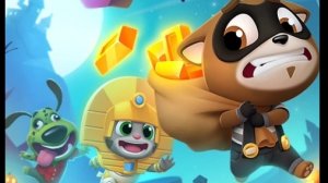 Говорящий Том бег за золотом.Бегите, прыгайте и мчитесь с Говорящим Томом в увлекательной погоне за