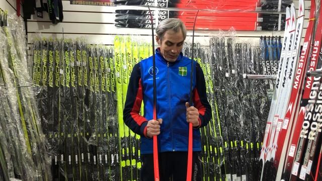 Лыжи ONSKI. Выбор лыжных палок и креплений. смотреть онлайн