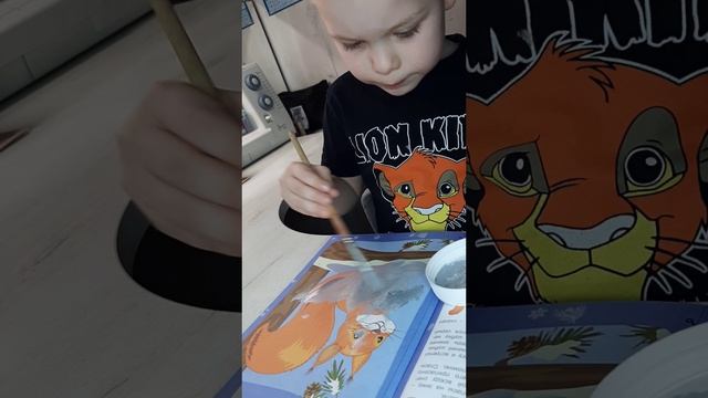 РАСКРАШИВАЕМ БЕЛОЧКУ.Развивающее занятие с ребенком 3 лет смотреть онлайн