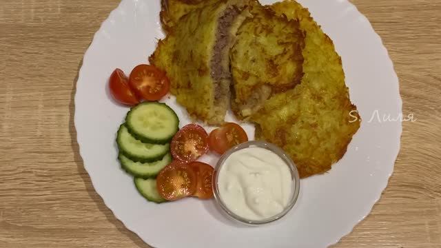 Драники с мясом номер 1 в рейтинге моего мужа :)