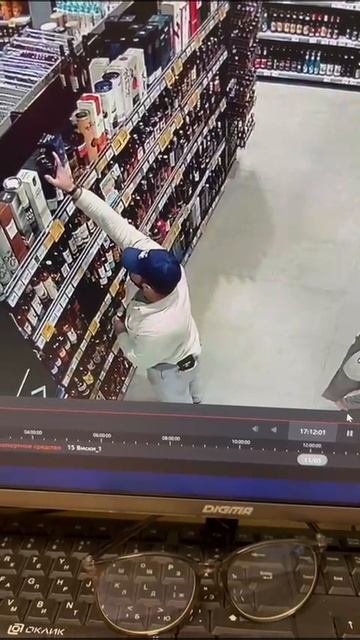 Воры,продукты,Перекрёсток