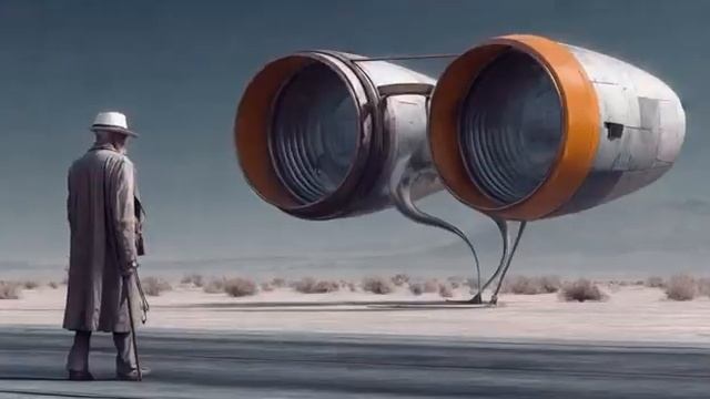 AI Art Video-Cowboy In Flight Surreal Desert Ride Midjourney X Higgsfield X Suno