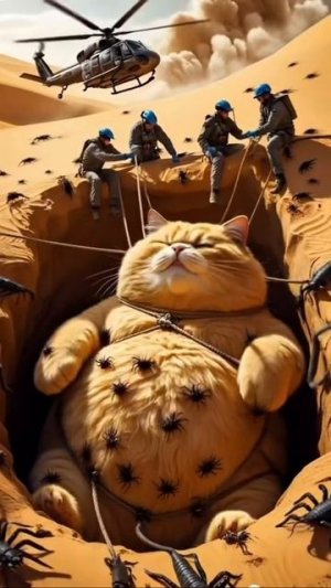 Спасем кота из беды