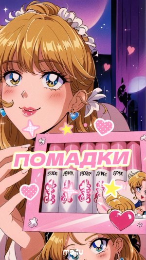 ОБЗОР ПОМАД С КОТИКАМИ💖🥰