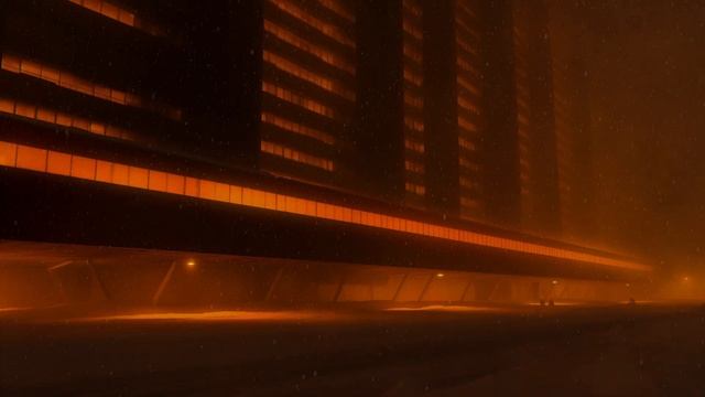 dream... ｜ Blade Runner Winter Ambient Mix ｜ Snowy Cyberpunk Ambience & Music for Focus & Sleep