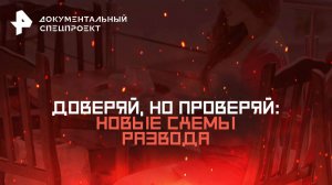 Доверяй, но проверяй: новые схемы развода — Документальный спецпроект (08.11.2025)