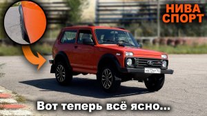 Ставим точку в спорах! ЛАДА НИВА СПОРТ на треке, лосином тесте и серии торможений