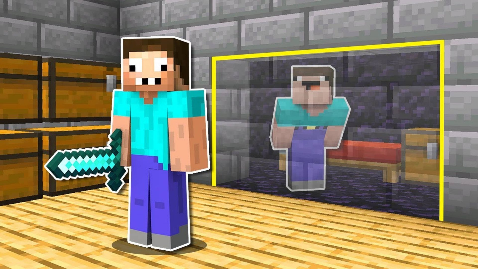 НУБ И ПРО ПОСТРОИЛИ САМЫЕ СЕКРЕТНЫЕ БАЗЫ В МАЙНКРАФТ ! НУБИК И ТРОЛЛИНГ ЛОВУШКА MINECRAFT смотреть онлайн