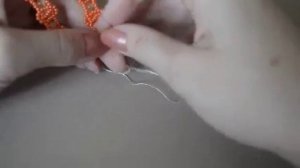 Браслет из бисера в технике сарагуро🍂