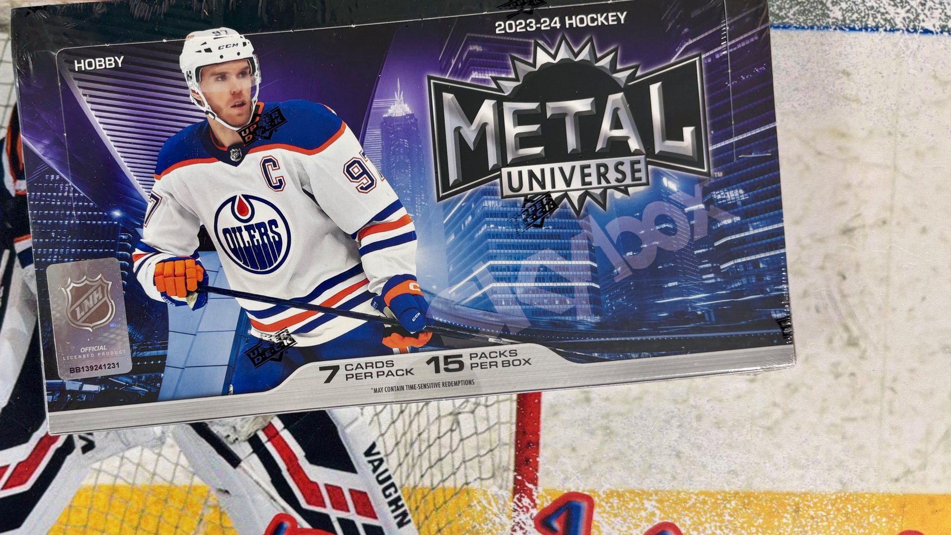 Брейк одного Hobby box 2023-24 Skybox Metal Universe Hockey #2_Аукцион смотреть онлайн