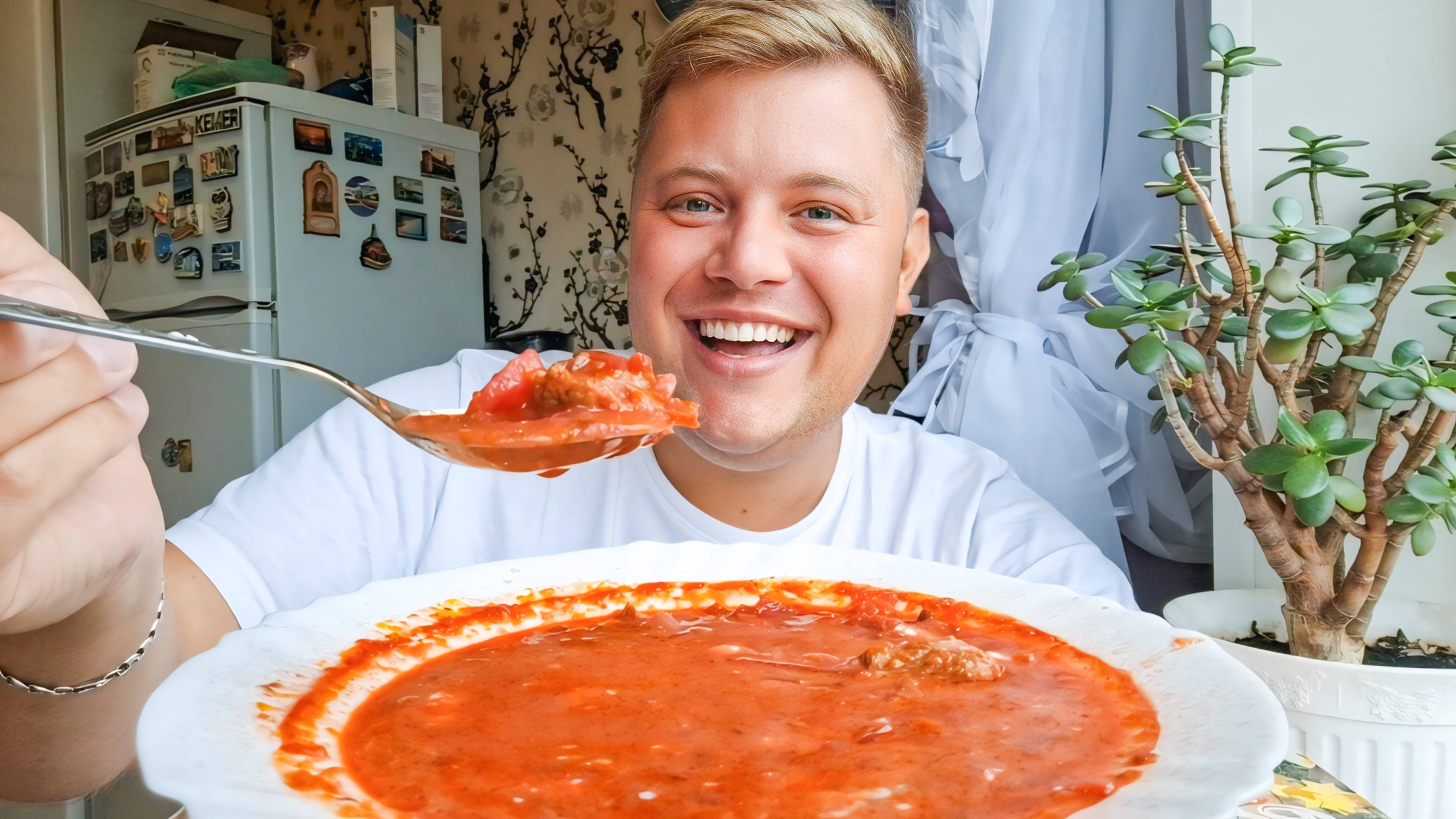 МУКБАНГ БОРЩ СКОЛЬКО ПОТРАТИЛ ДЕНЕГ НА ТУРЦИЮ? смотреть онлайн