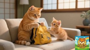 МУЛЬТФИЛЬМ ДЛЯ ДЕТЕЙ, Бедного Рыжего Котенка Дразнят за то, что он не умеет плавать