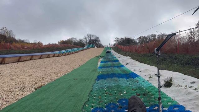 Адыгея. Катаемся на плюшках без снега. Спуск по канатной дороге смотреть онлайн