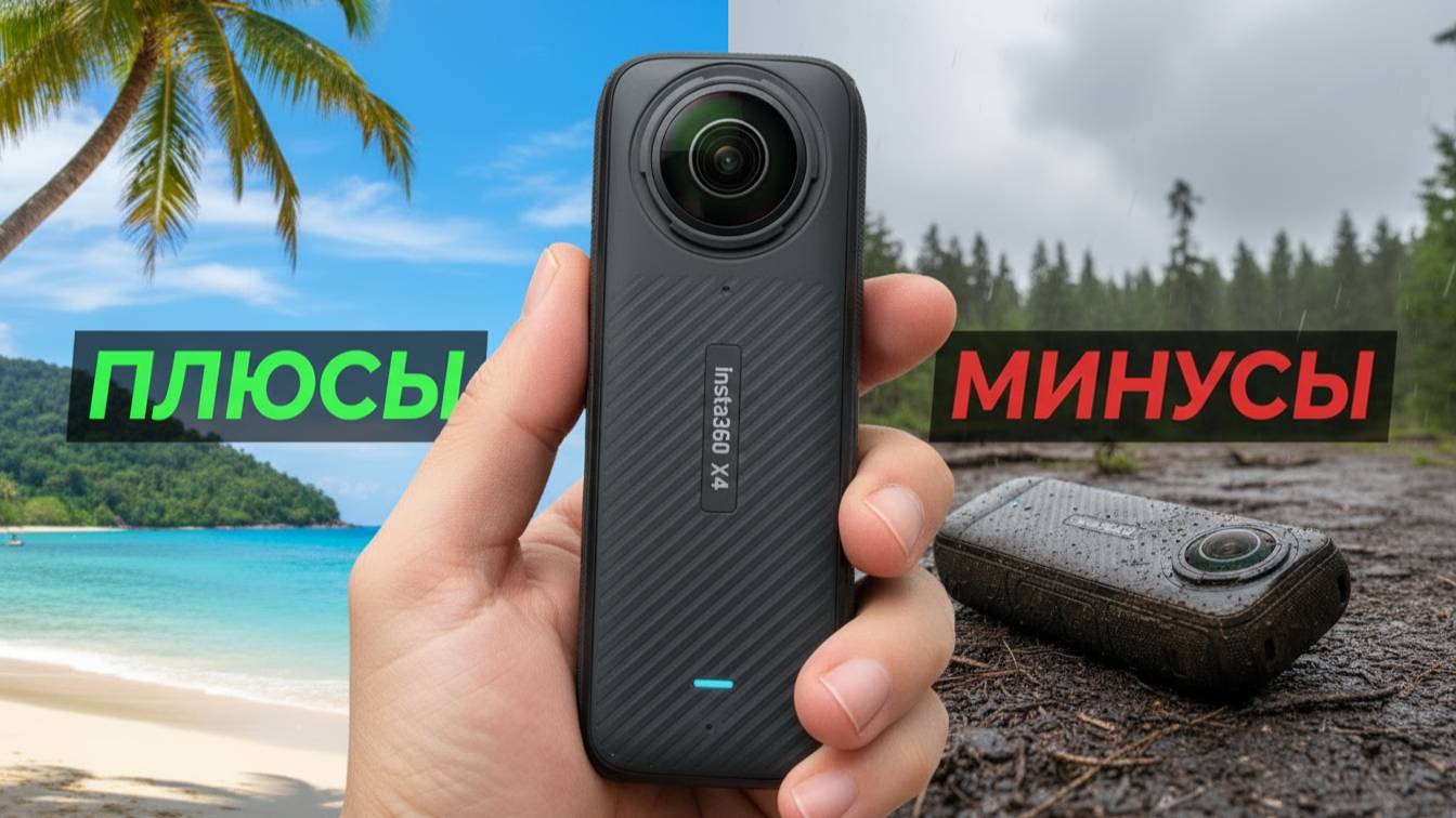 Insta 360 X4 Год владения, мое мнение (тест-драйв, обзор) смотреть онлайн