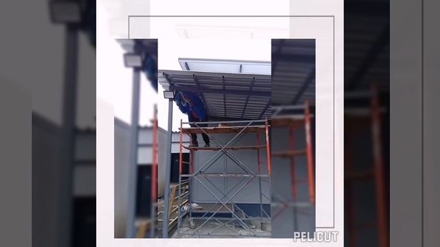 Делаем электрику и освещаем территорию и помещение частного предприятия. смотреть онлайн