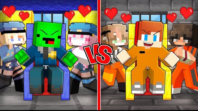 ПОЛИЦЕЙСКИЙ ПРОТИВ ПРЕСТУПНИКА В МАЙНКРАФТЕ смотреть онлайн