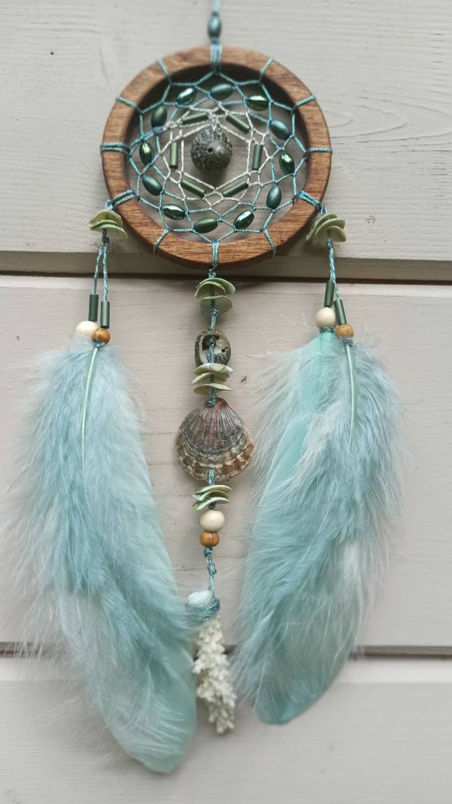 Ловец снов Дух морских волн - моя авторская работа #ловецснов #ловец_снов #dreamcatcher