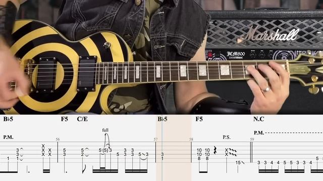 Ozzy Osbourne - Hellraiser Cover (Табулатура) Guitar Tutorial TABS