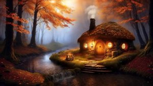 Осенний домик - Расслабляющая музыка для сна, фоновая музыка с атмосферой осени