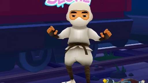 Мультики Бегалки для самых маленьких Ninja наряд "Ян" Subway Surfers смотреть онлайн