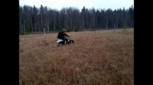 По лесам и по болоту на электровело вездеходе